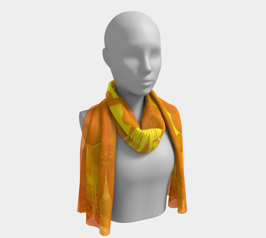 Long Scarf: Mimetite on Wulfenite, , San Francisco Mine, Mexico, EX Wrights Rockshop, Original Color