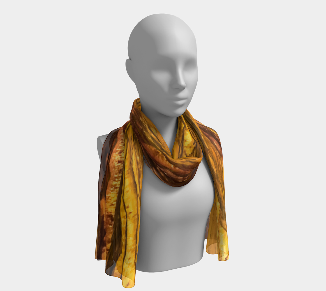 Long Scarf: Tiger Eye, Australia, Original Color