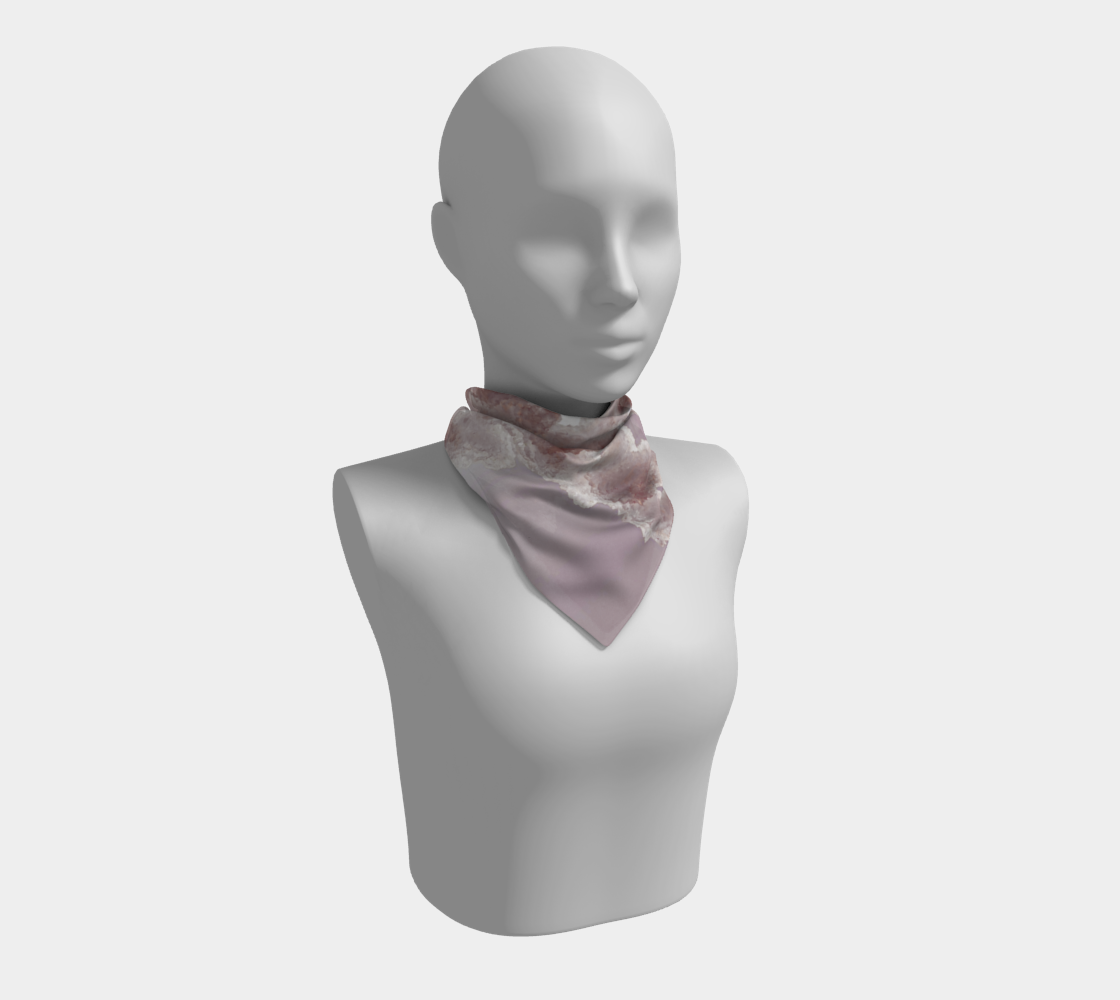 Square Scarf: Calcite, Arizona, Original Color
