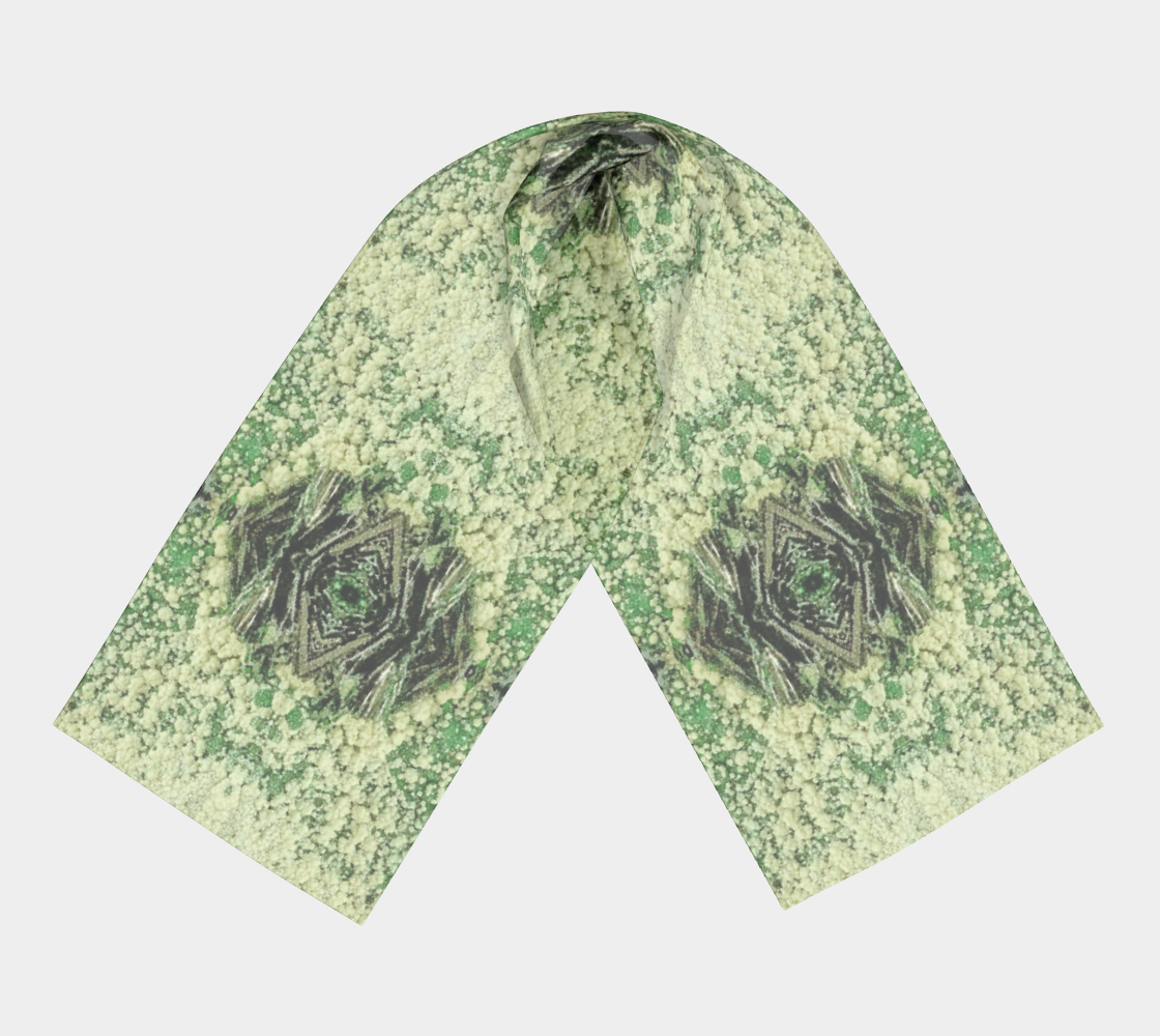 Long Scarf: Atacamite Crystals, Chile, Original Color