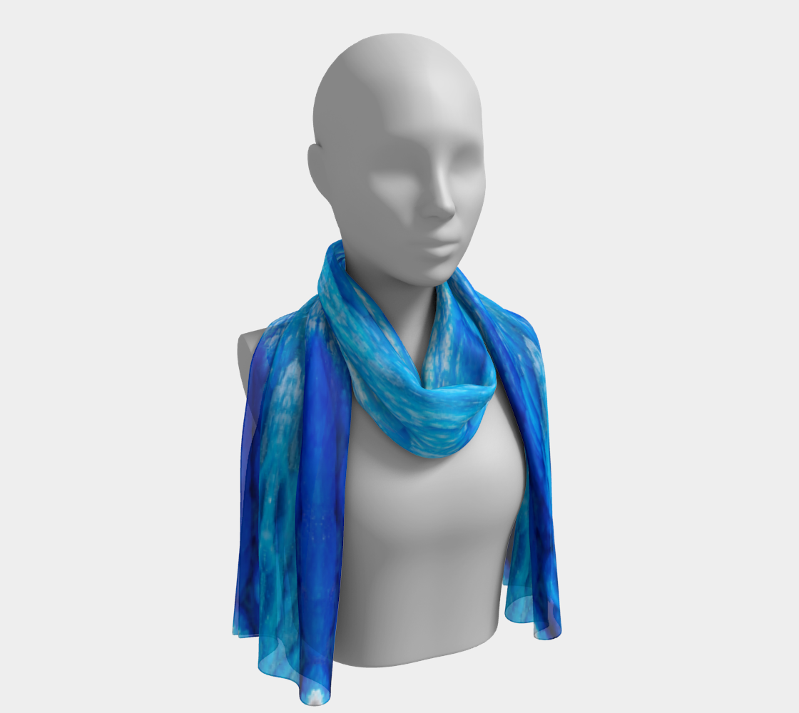 Long Scarf: Hemimorphite, EX John Vaeveert, China Original Color