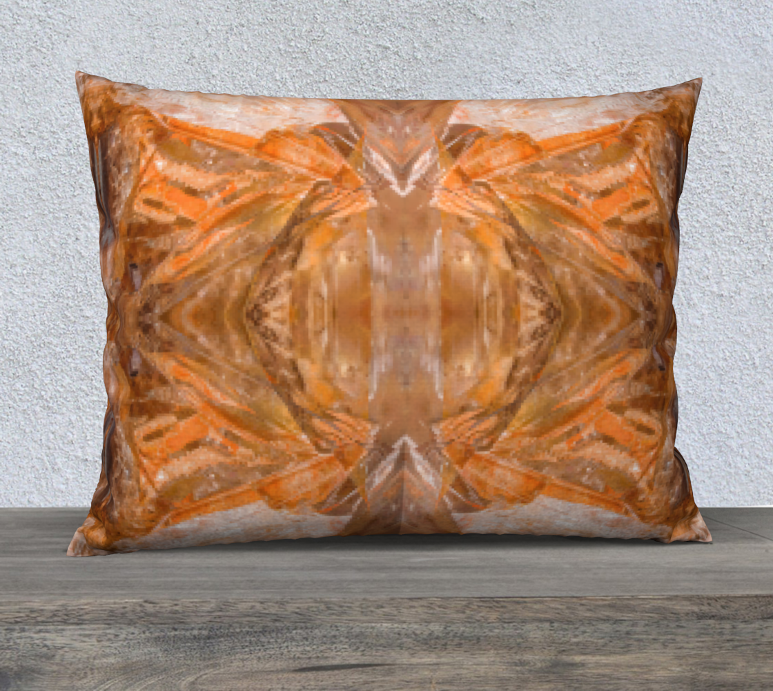 Pillow: Mud Included Quartz, Alexander County, North Carolina, Original Color