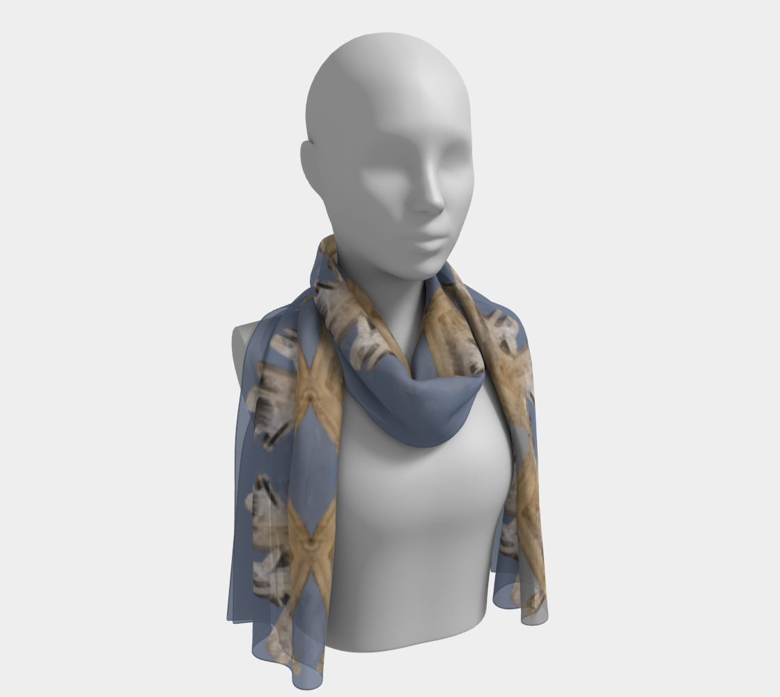 Long Scarf: Cerussite, Bunker Hill Mine, Idaho, USA, EX Mary Eidith Sigmon, Original Color, Bluish Grey