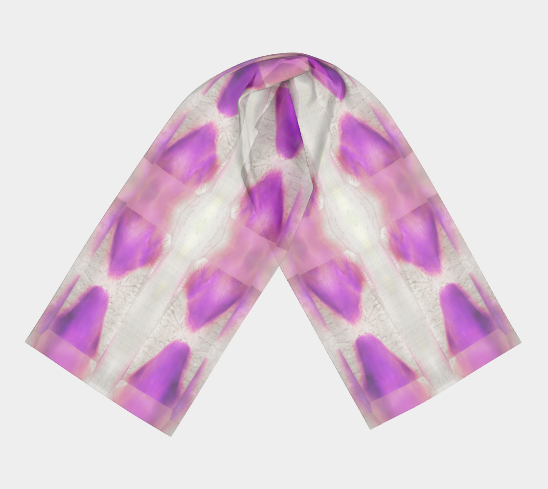 Long Scarf: Amethyst, Morocco, Original Color