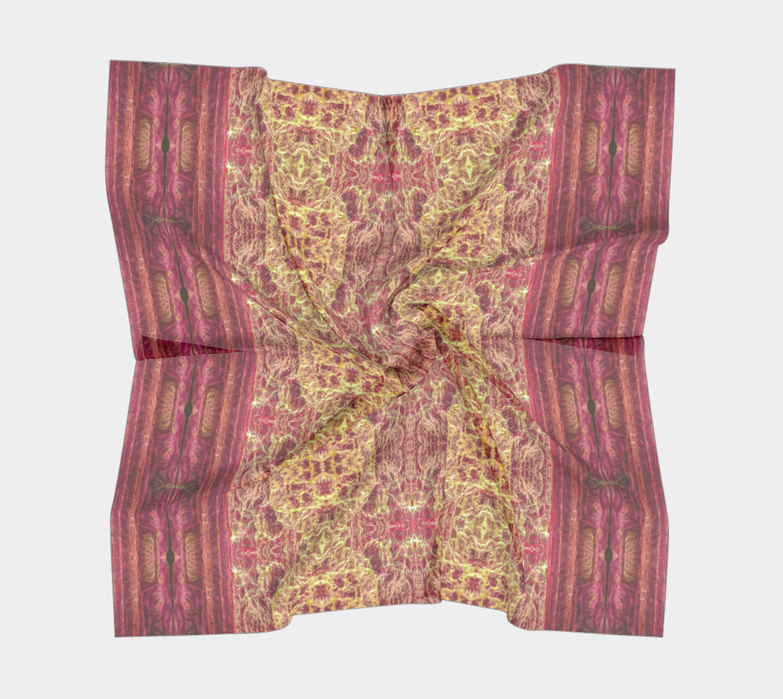 Square Scarf: Lepidolite, Brazil, Original Color