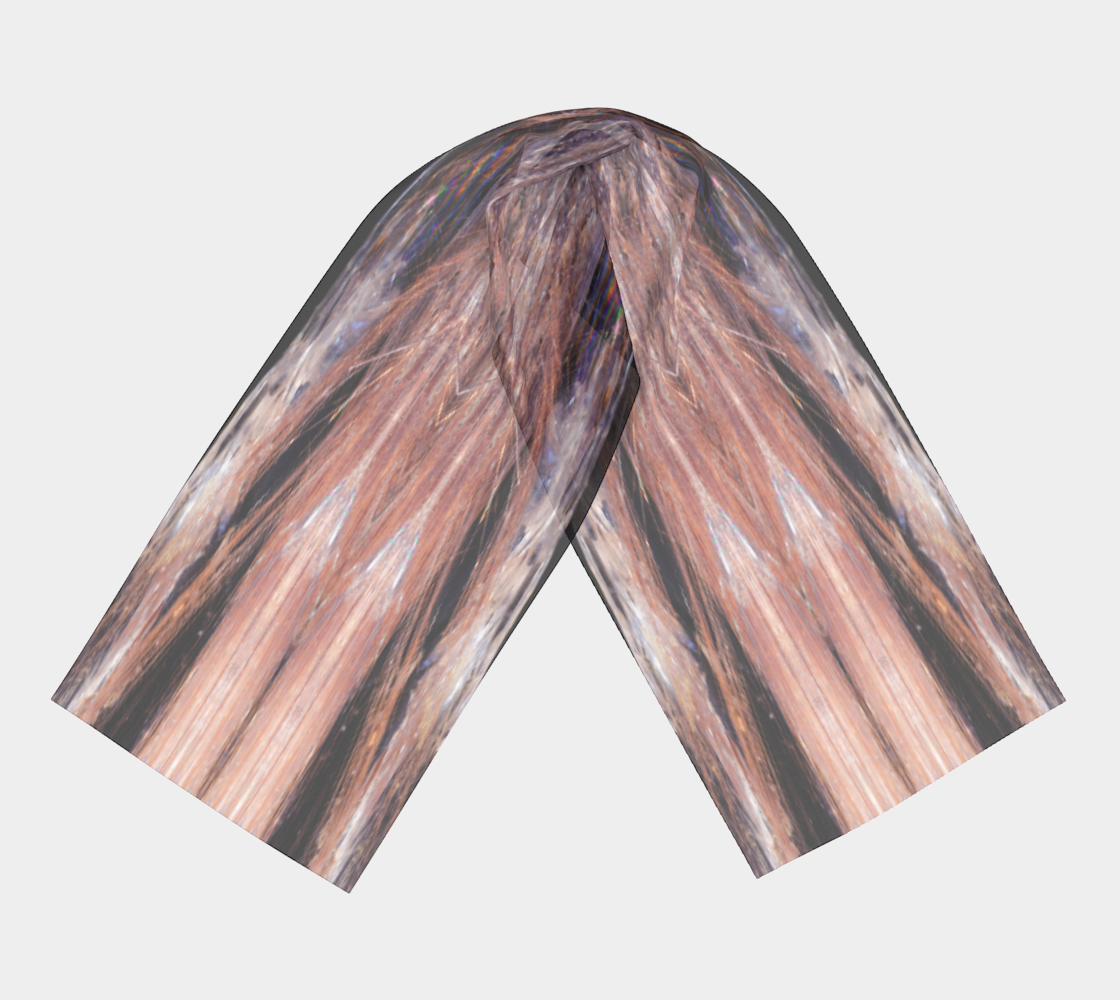 Long Scarf: Rutilated Quartz, Alexander County, North Carolina, Original Color