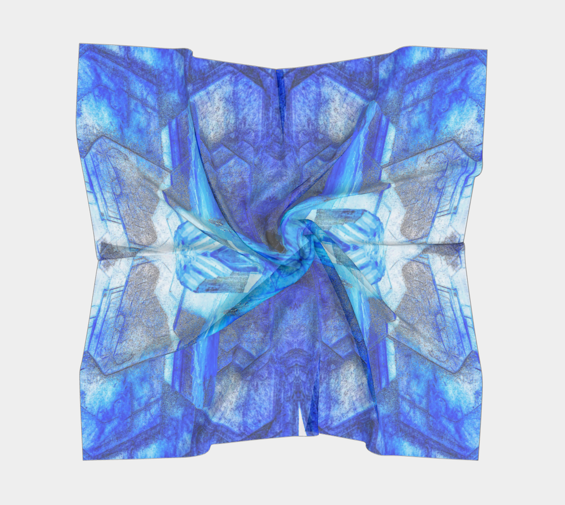 Square Scarf: Muscovite, Brazil, EX Lavinsky-Wendell Wilson, Inverted Color