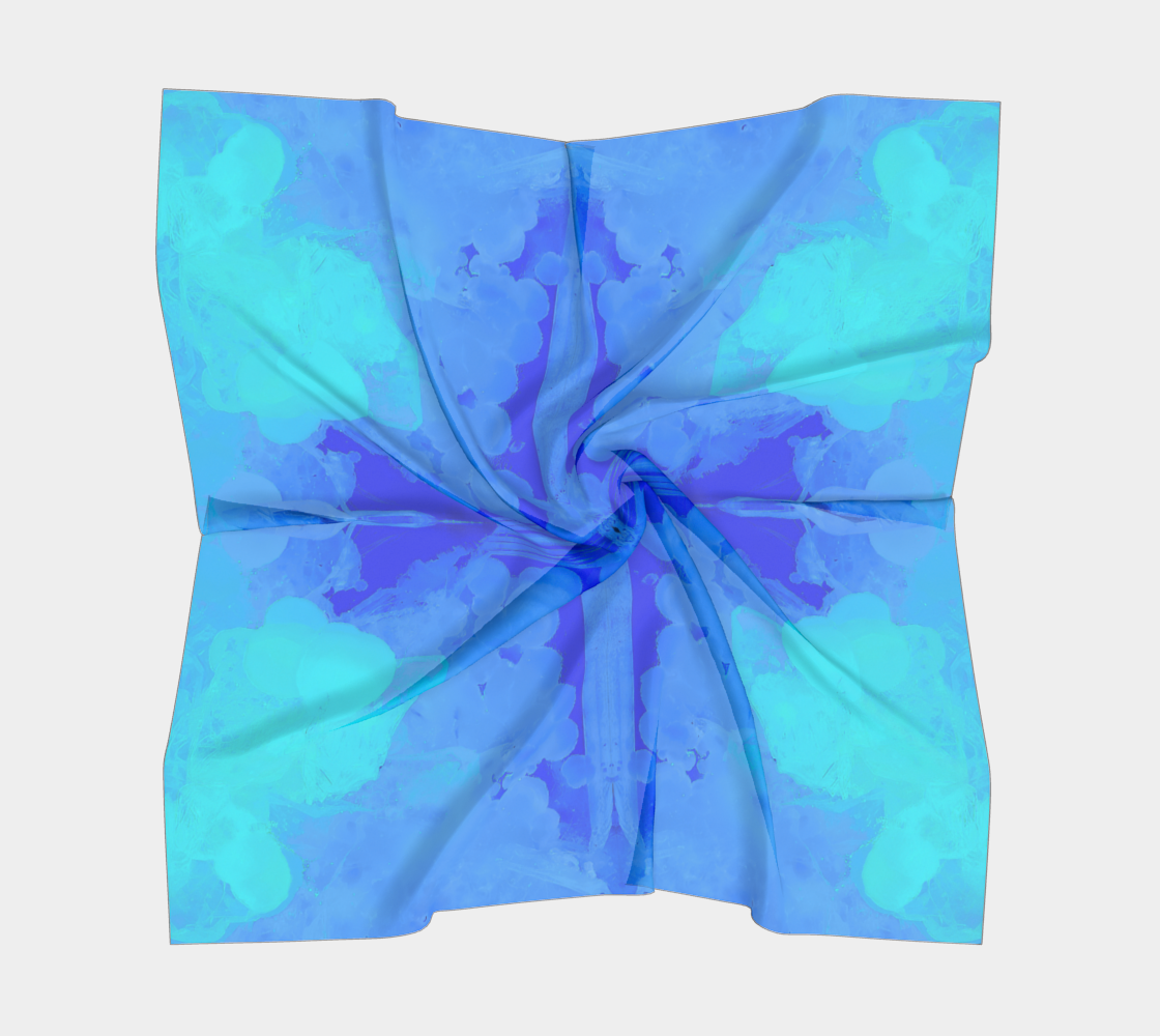 Square Scarf: Mimetite on Wulfenite, San Francisco Mine, Inverted Color