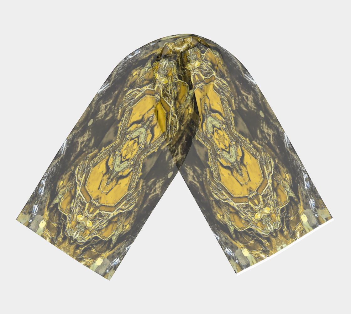 Long Scarf: Galena and Chalcopyrite, Dal'norst, Russia, Original Color
