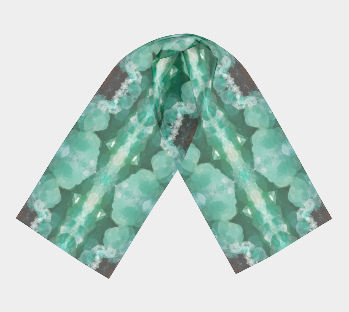 Long Scarf: Smthsonite, El Refugio Mine, Sinoloa, Mexico, Original Color