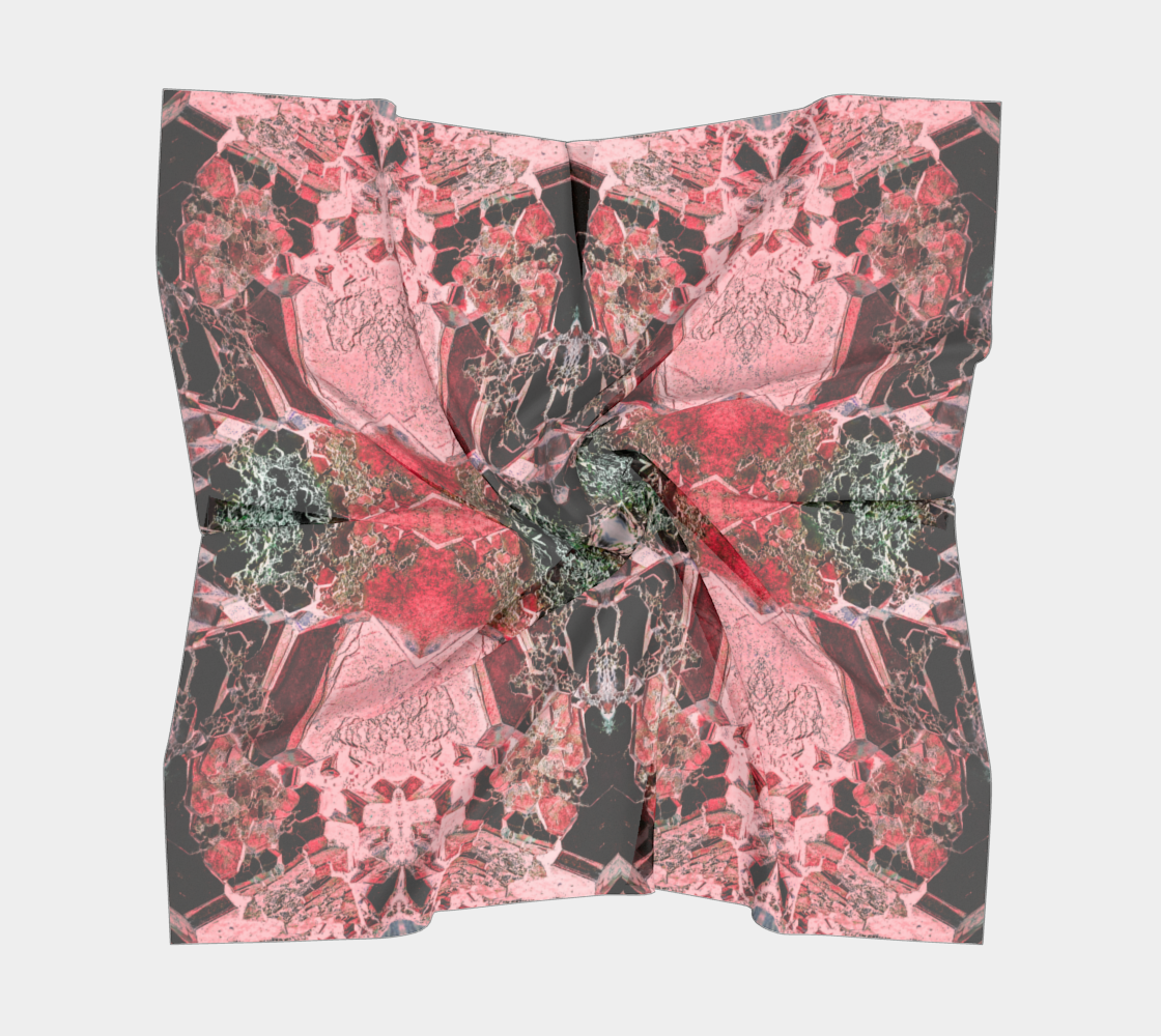 Square Scarf: Cuprite, Russia, Colorized