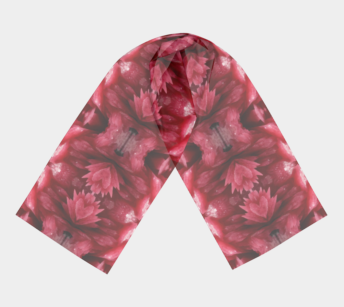 Long Scarf: Rhodonite, Hillman Museum, Peru, Original Color