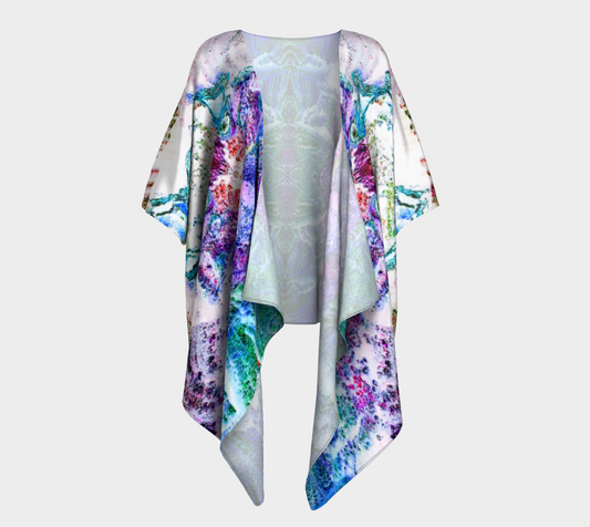 Draped Kimono: Irridescent Hematite, Graves Mountain, Inverted Color