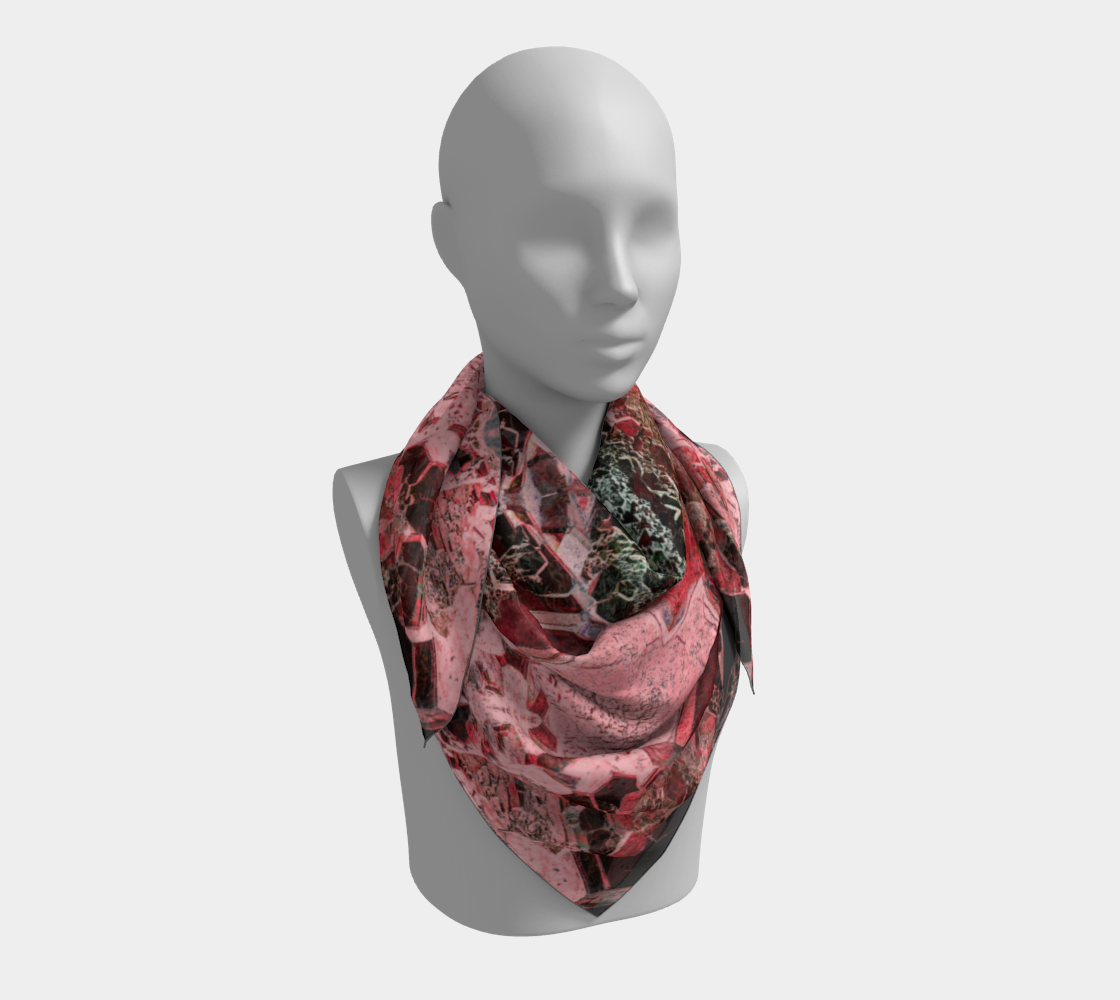 Square Scarf: Cuprite, Russia, Colorized