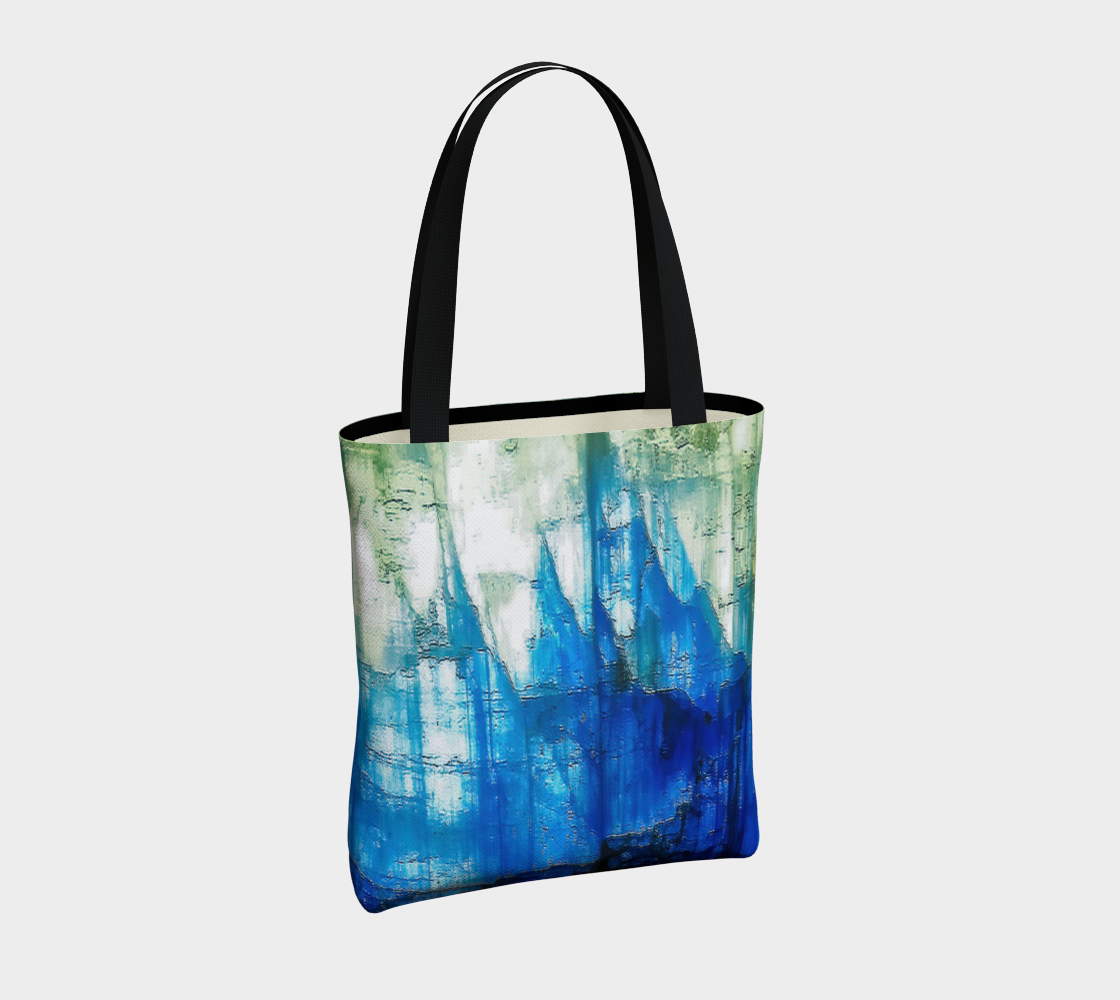 Tote Bag: Kyanite, Blue Ridge Mountains, North Carolina, Original Color
