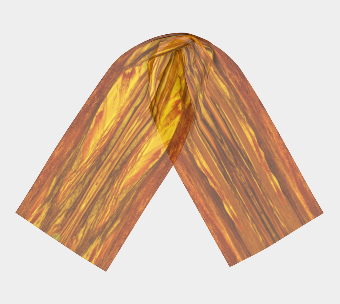 Long Scarf: Tiger Eye, Australia, Original Color