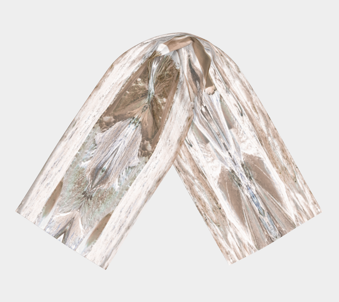 Long Scarf: Goethite, Randolph County, North Carolina, Inverted Color