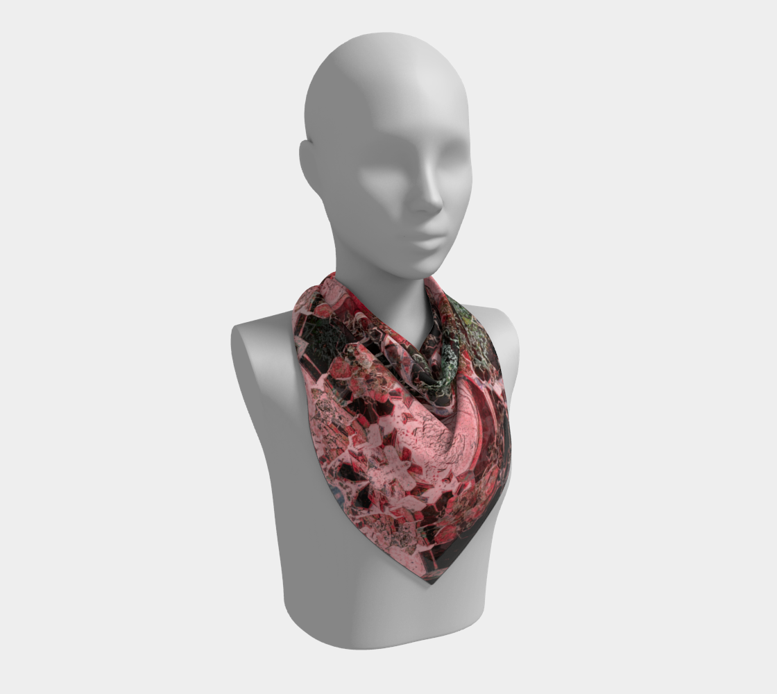 Square Scarf: Cuprite, Russia, Colorized
