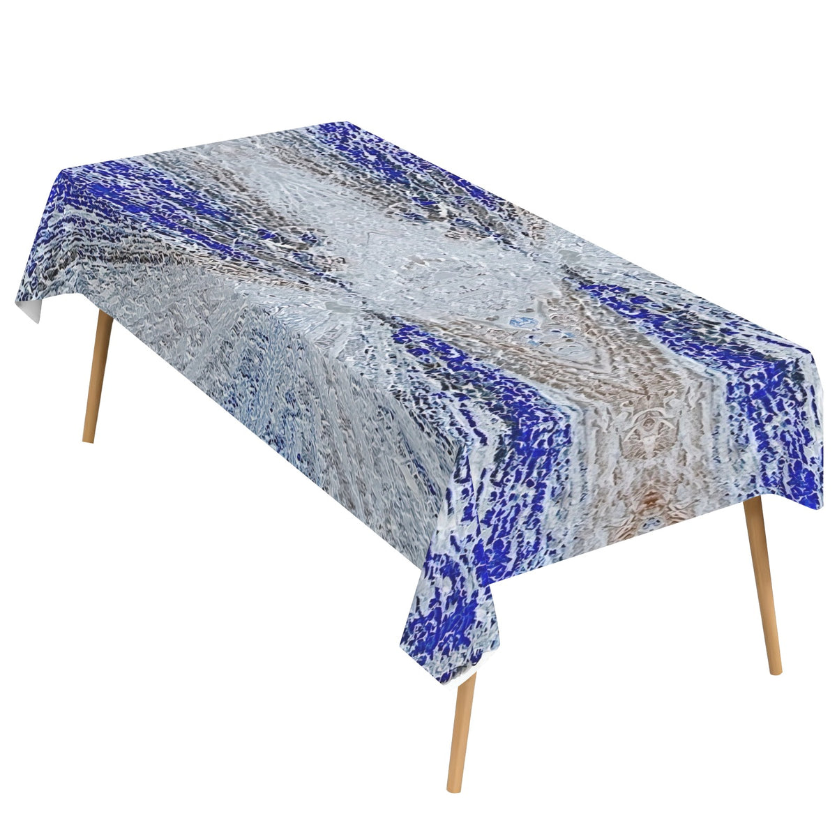 Tablecloth: Pyrite, "Sun" — Sparta, Randolph County County, Illinois — Inverted Color