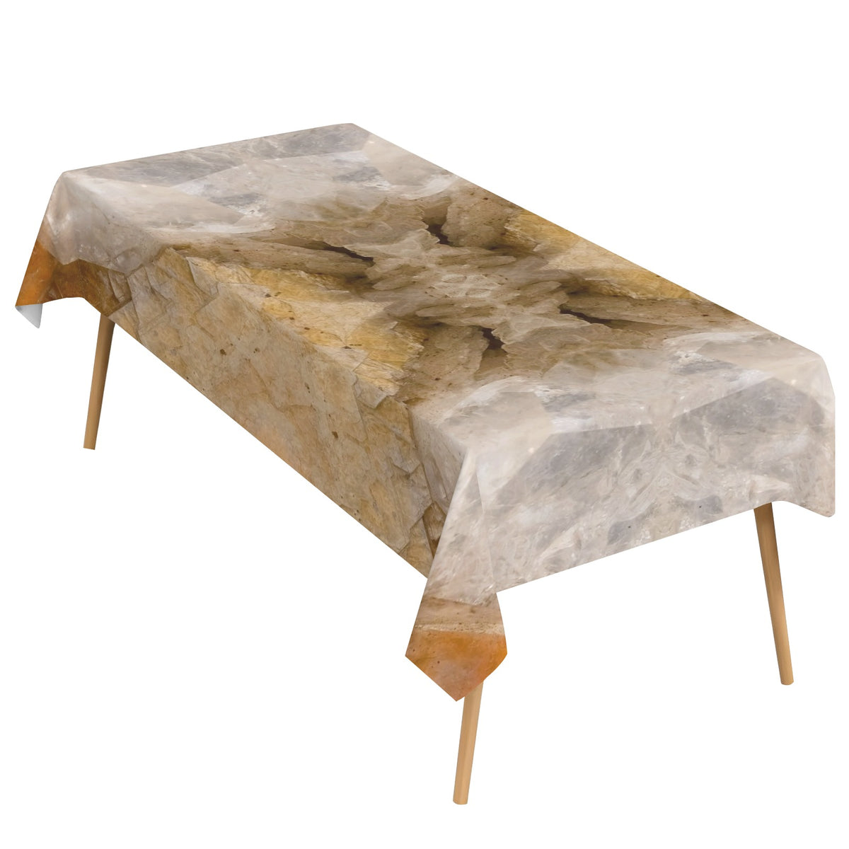 Tablecloth: Muscovite, with Topaz — Pakistan — EX Lavinsky — Original Color