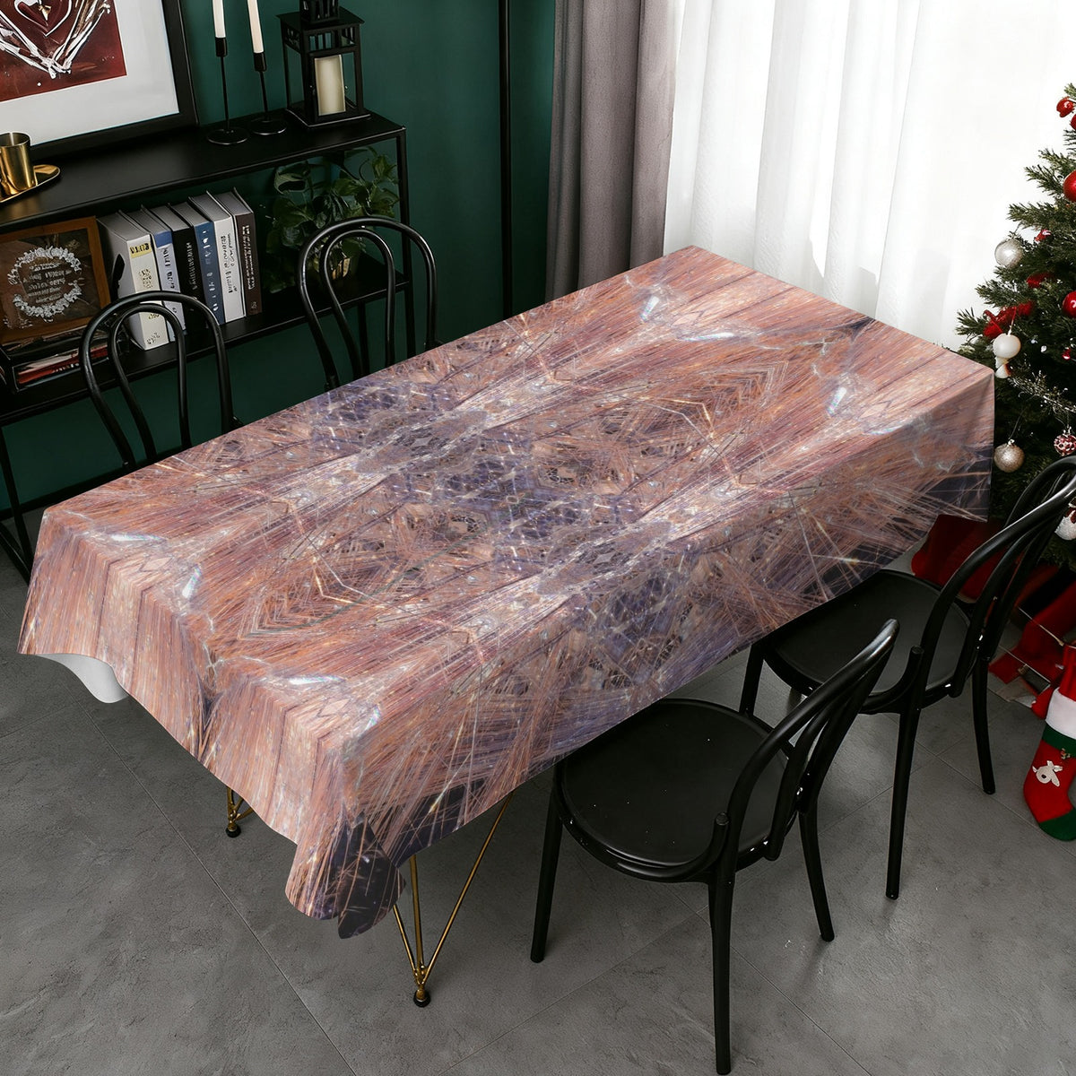 Tablecloth: Quartz, Rutile Included (Rutilated) — Alexander County, North Carolina, USA — EX Jaffe's Minerals — Original Color