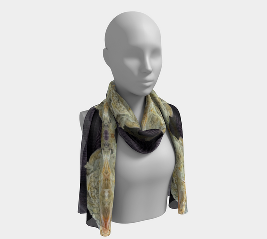 ong Scarf: Calcite, NAEM, North Carolina, USA, Original Color, 1