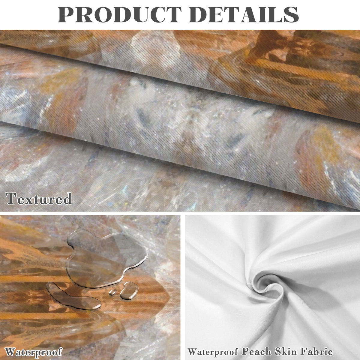 Tablecloth: Quartz, Mud Included — Cleveland, North Carolina, USA — Original Color
