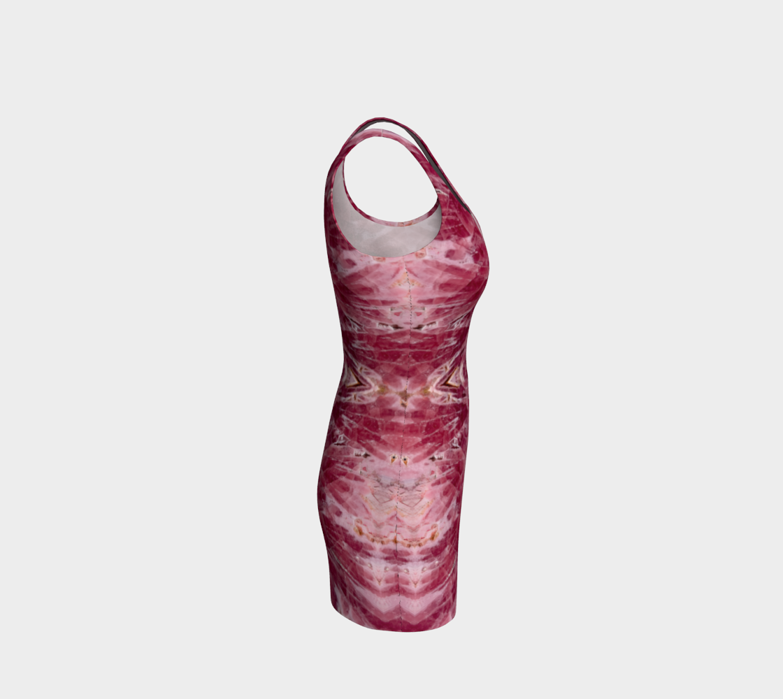 Bodycon Dress: Rhodochrosite, Argentina