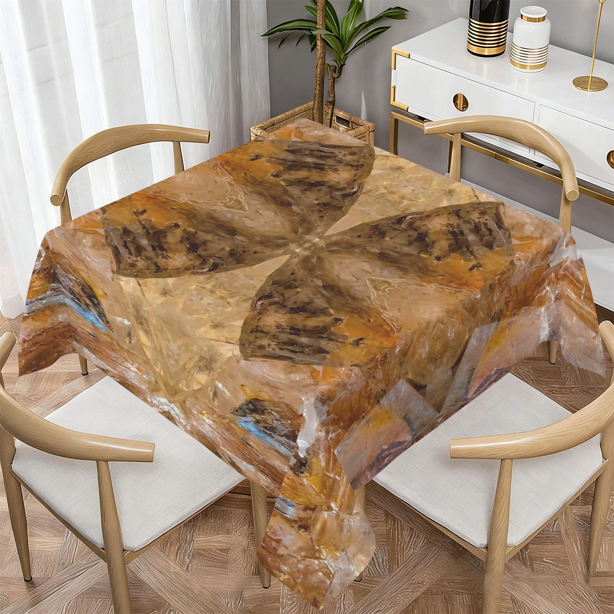 Tablecloth: Quartz, Mud Included — Cleveland, North Carolina — Original Color