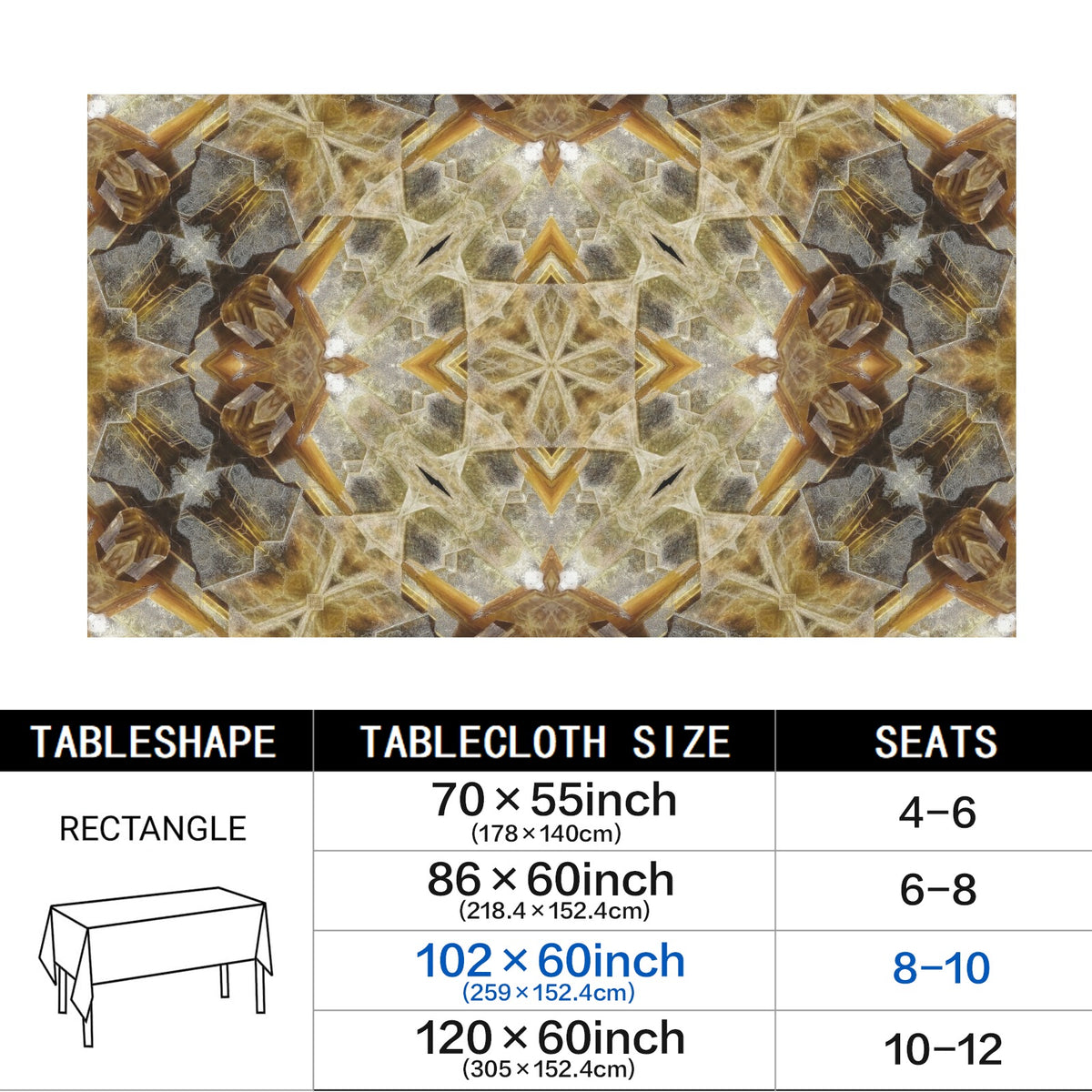Tablecloth: Muscovite — Brazil — EX Lavinsky — Original Color