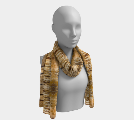 Long Scarf: Pyrite, Glendon Mine, North Carolina