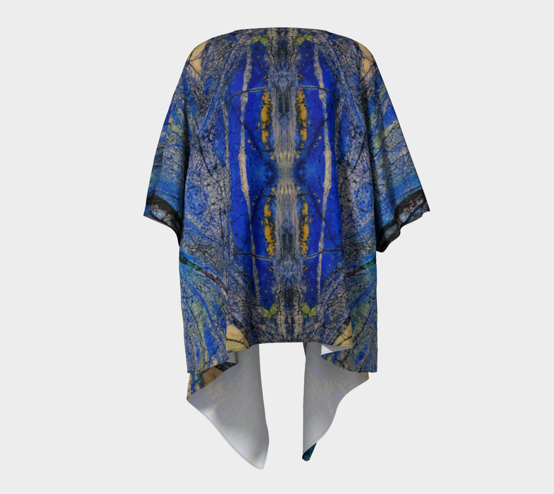 Draped Kimono: Azurite and Malachite, Siberia, Russia