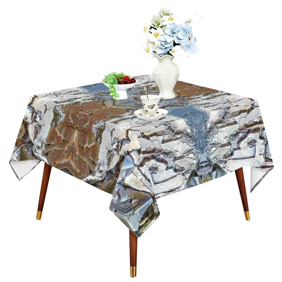 Tablecloth: Galena, w Chalcopyrite — Dal'Nagorsk, Russia