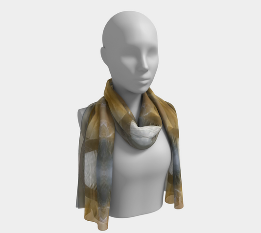 Long Scarf: Calcite Kaz