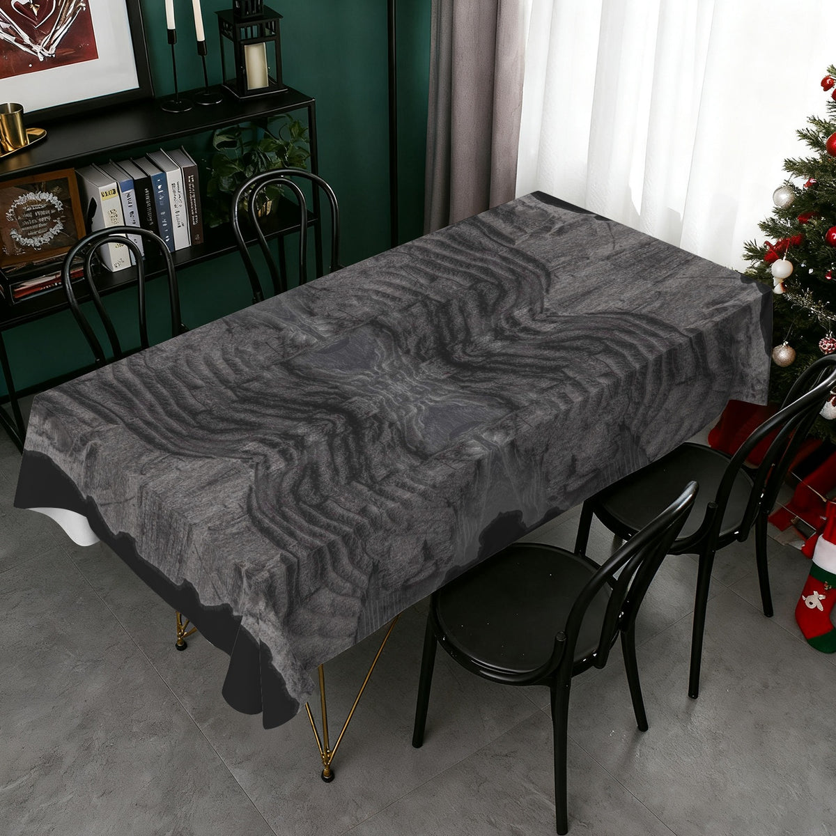 Tablecloth: Charcoal — Washington — Original Color