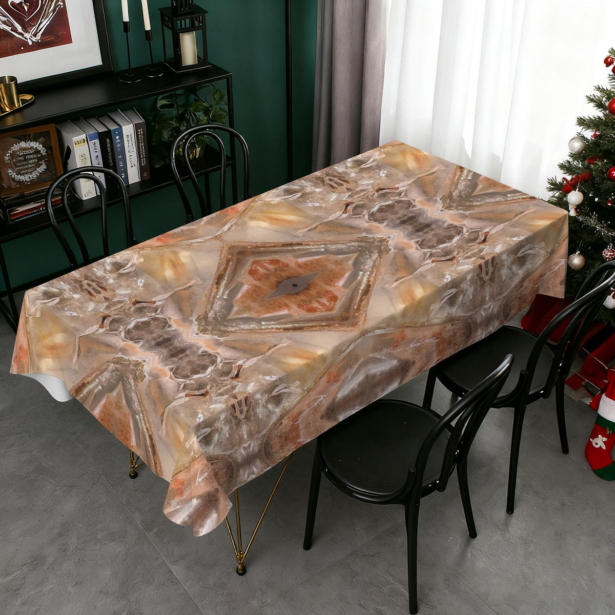 Tablecloth: Quartz, Mud Included — Cleveland, North Carolina — EX Kenny Gay — Original Color