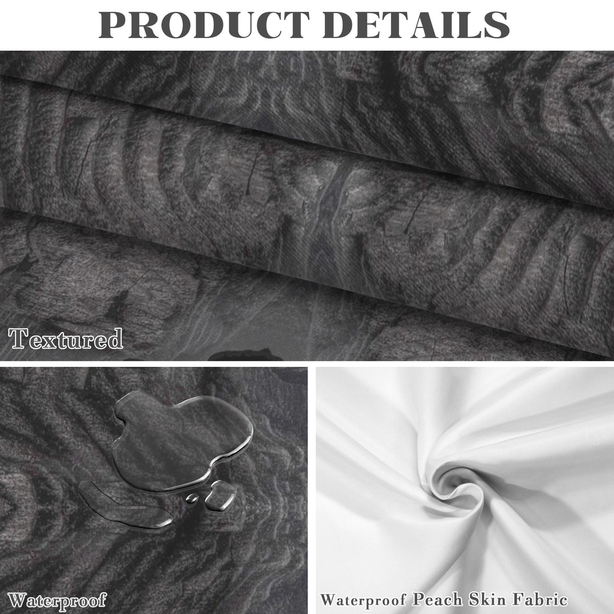Tablecloth: Charcoal — Washington — Original Color