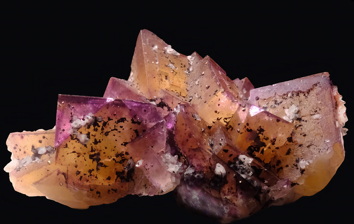 Mens Short Sleeve Shirt: Fluorite, Illinois,  Original Color