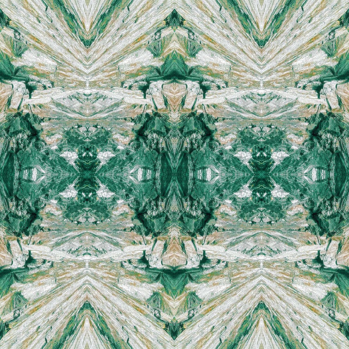 Tablecloth: Malachite — Blue Wing Mine, Granville County, North Carolina — Original Color