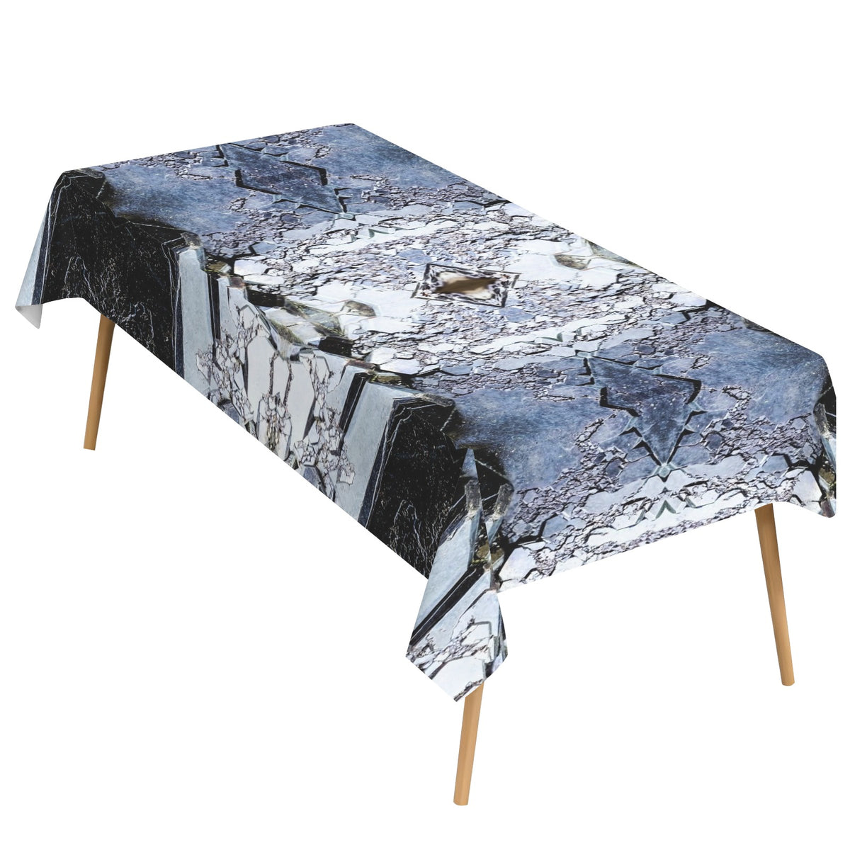 Tablecloth: Cuprite — Rubtsovskiy Mine, Krai, Russia — Inverted Color