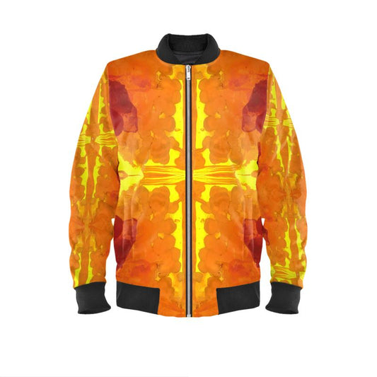 Mens Bomber Jacket: Mimetite on Wulfenite, Mexico