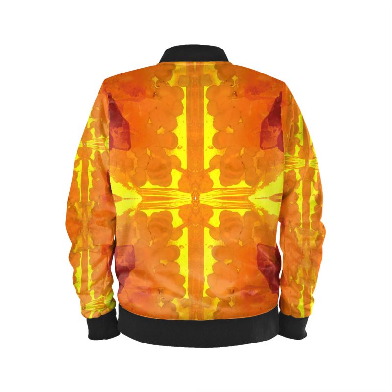 Mens Bomber Jacket: Mimetite on Wulfenite, Mexico