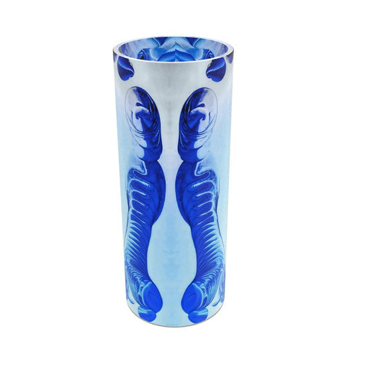 VASE:E Color (Pthalo Blue) Dispersint in Croom Acrylic House Paint