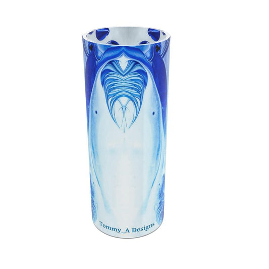 VASE:E Color (Pthalo Blue) Dispersint in Croom Acrylic House Paint