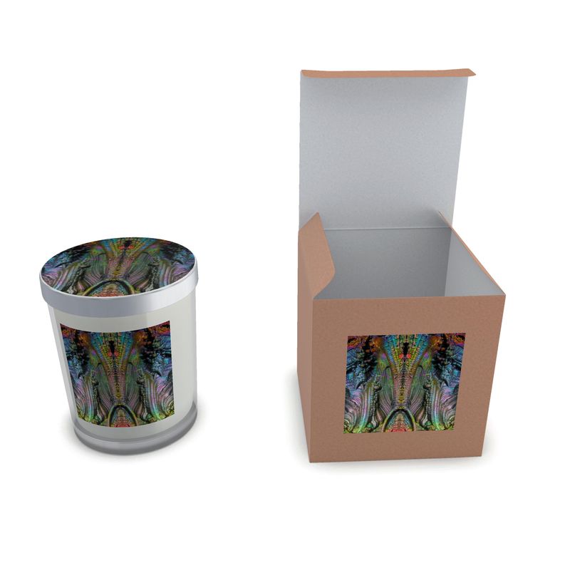 Set Candle in Glass