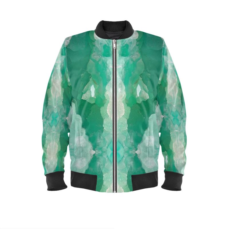 Bomber Jacket: Smithsonite   El Refugio Mine, Choix, Sinolola, Mexico,