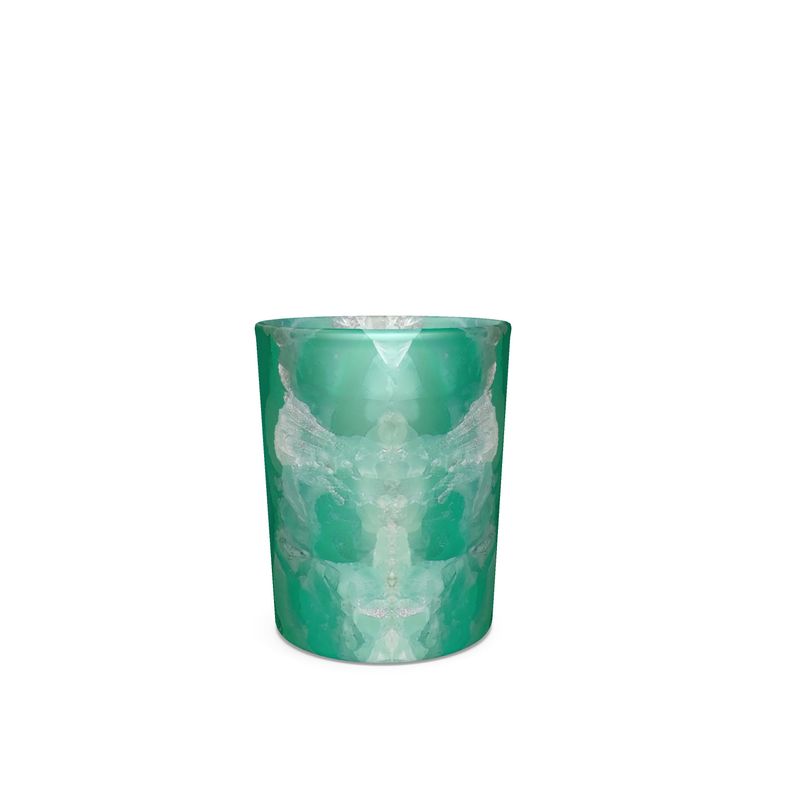 Round Shot Glass 6 Set: Smithsonite   El Refugio Mine, Sinolola Mexico
