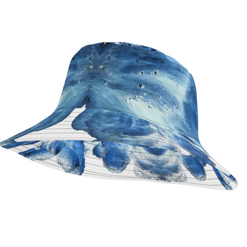 Bucket Hat: Barite   with Pyrite Poland INVERTED Color