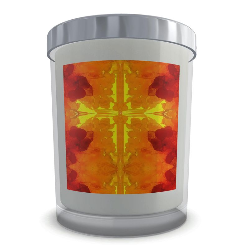 Candle: Mimetite On Wulfenite San Francisco Mine