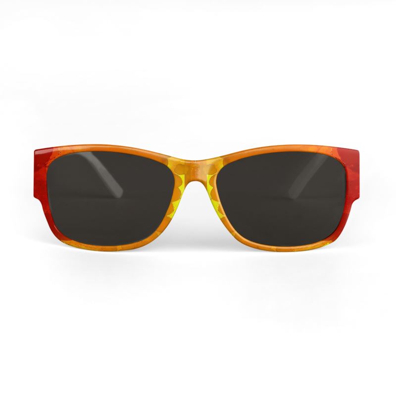 Sunglasses: Mimetite   On Wulfenite San Francisco Mine, , Sonora, Mexi